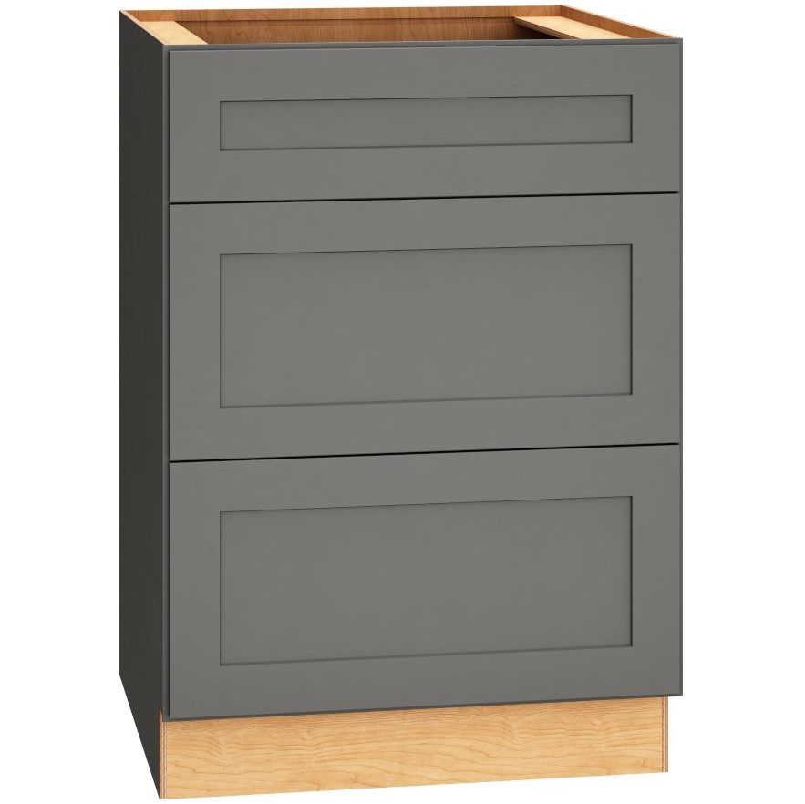 24" 3 Drawer Base