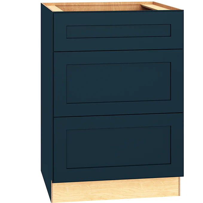 24" 3 Drawer Base